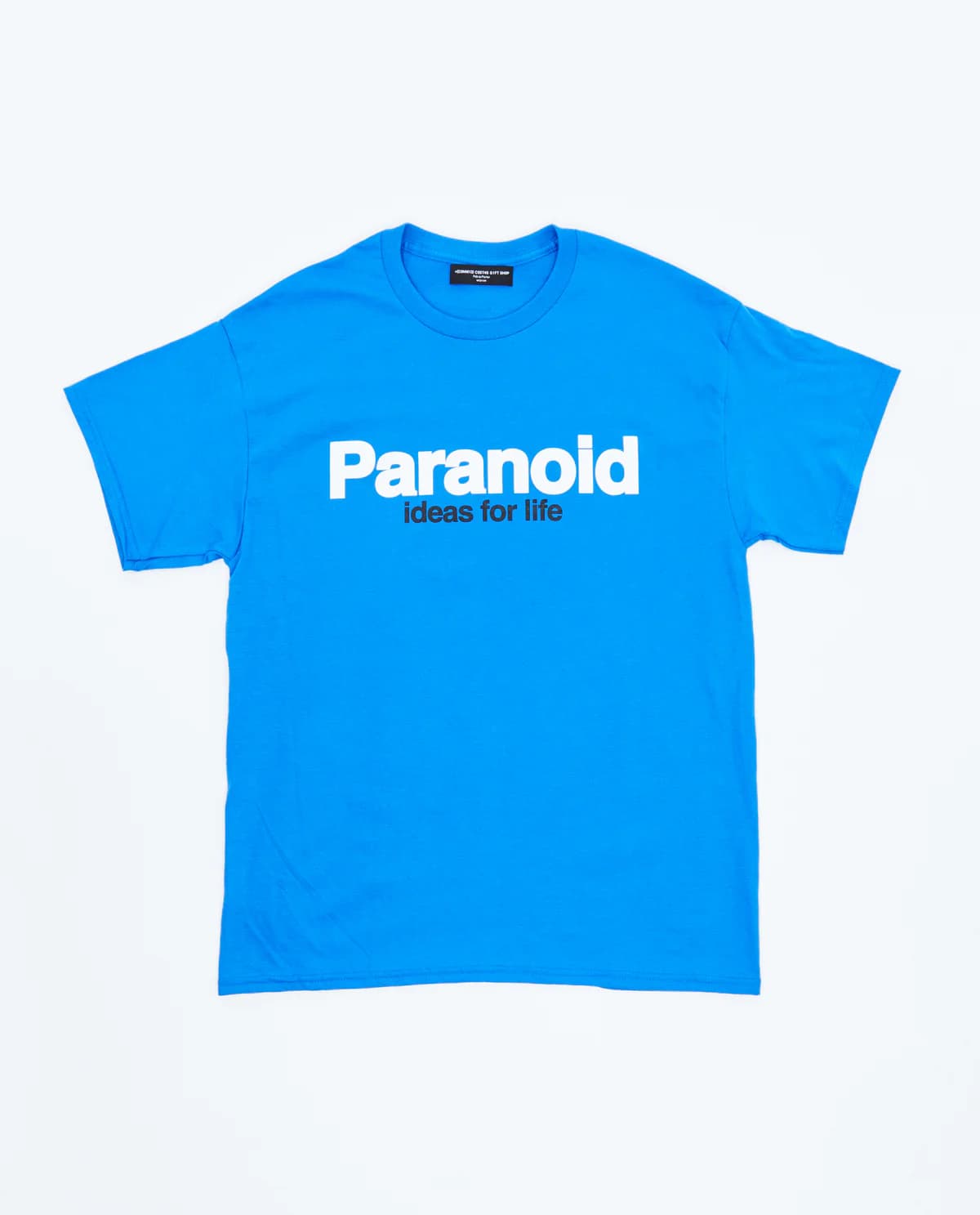 ideas for life T-SHIRT WHITE BLUE