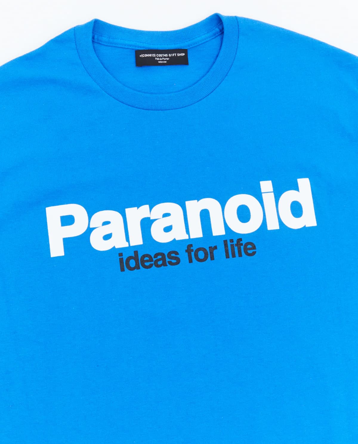 ideas for life T-SHIRT WHITE BLUE alternate view